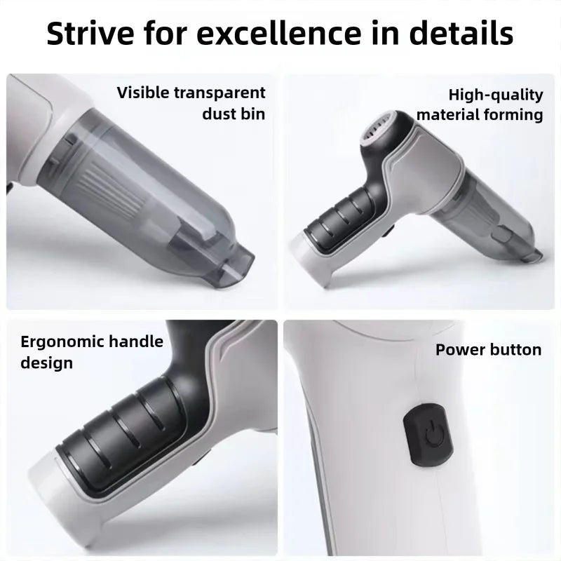 AspiraMax Pro 9000Pa - Aspirateur de voiture multifonction sans fil USB