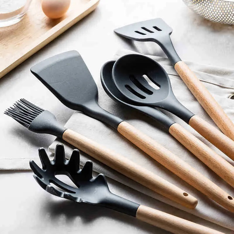 Kit com 12 Utensílios de Cozinha Smart Kitchen