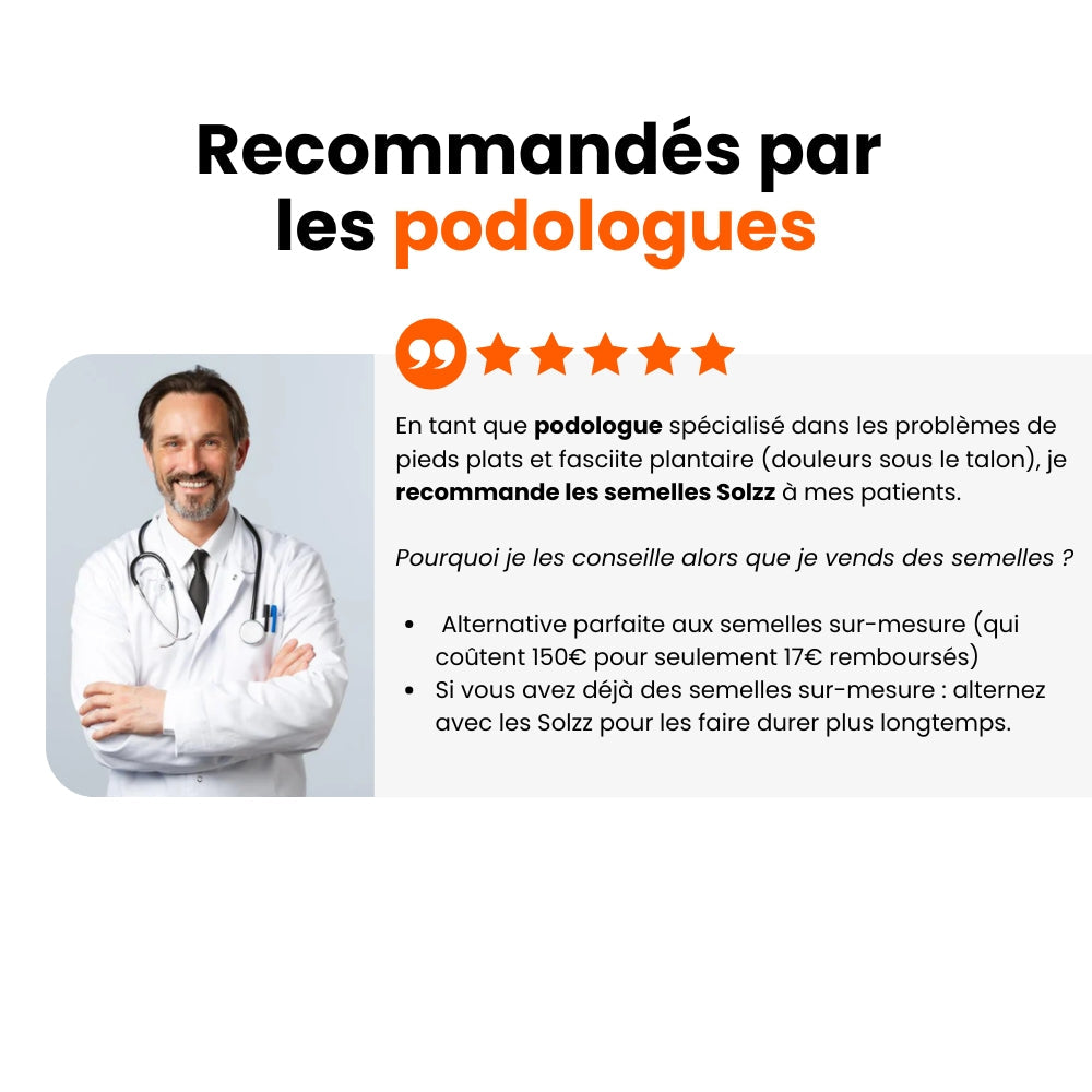 Semelles orthopédiques