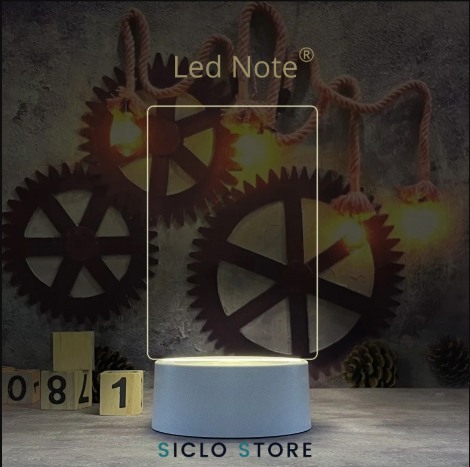 Luminária LED Note siclo store